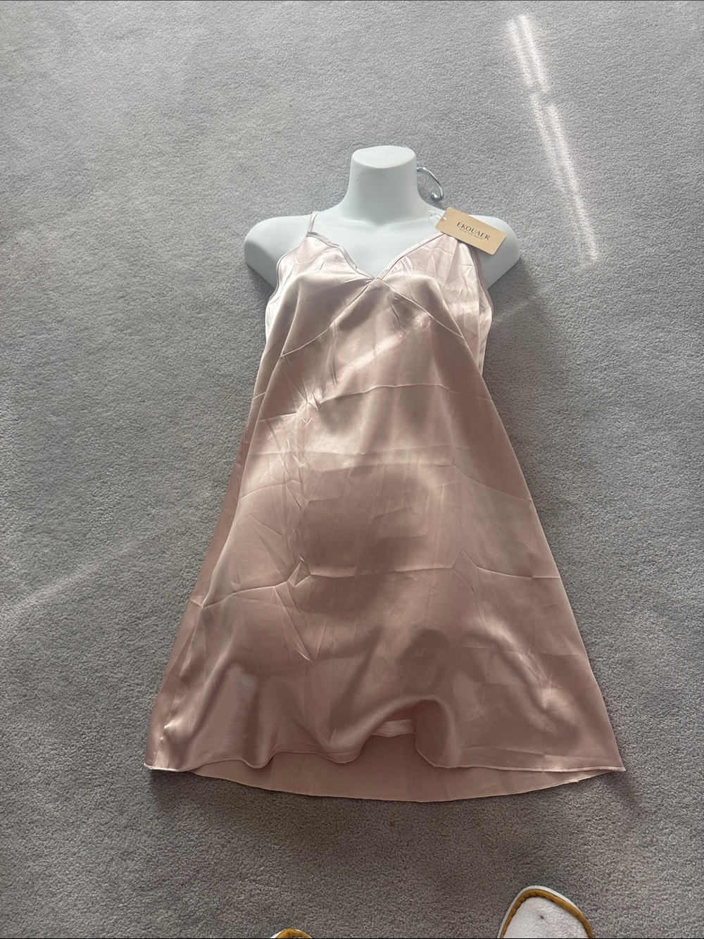 Lounge & Dream Blush Pink Satin Slip - Women's Intimate